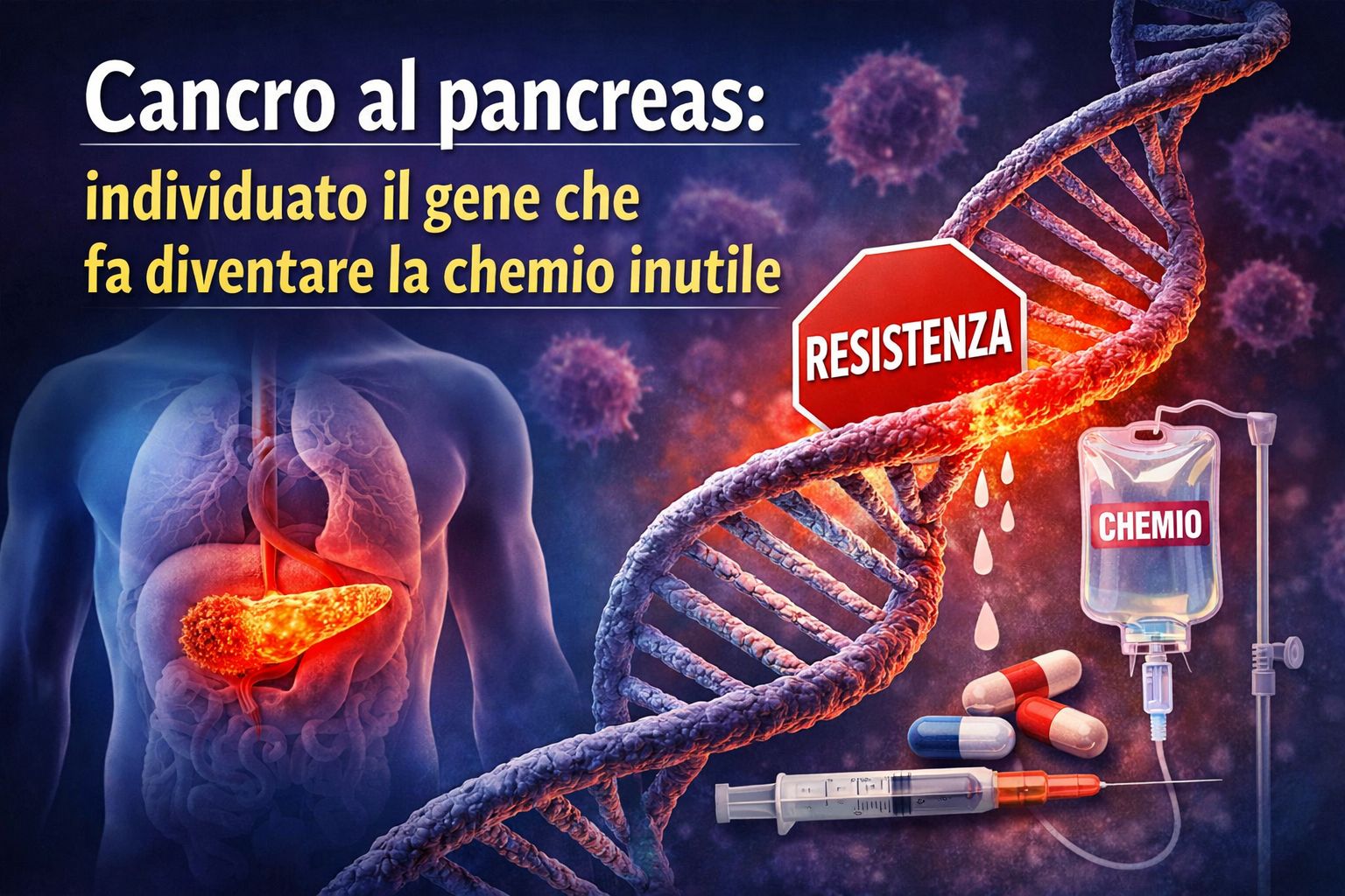 cancro al pancreas individuato il gene che fa diventare la chemio inutile da Billipop.com cancro al pancreas individuato il gene che fa diventare la chemio inutile