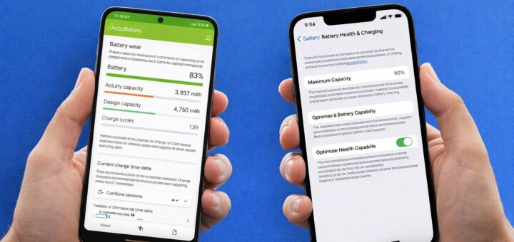 Come verificare lo stato di salute della batteria di smartphone Android e iPhone