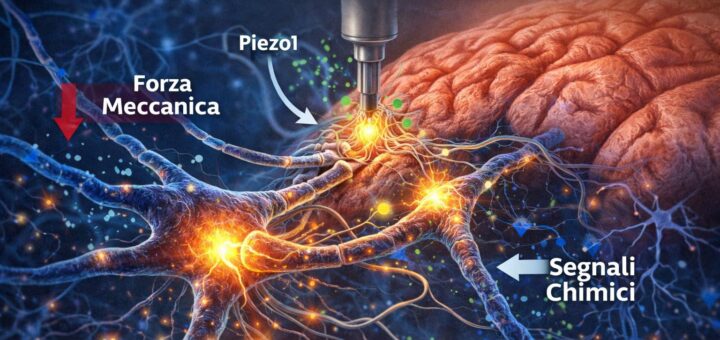 Scoperta la forza che guida la connessione dei neuroni