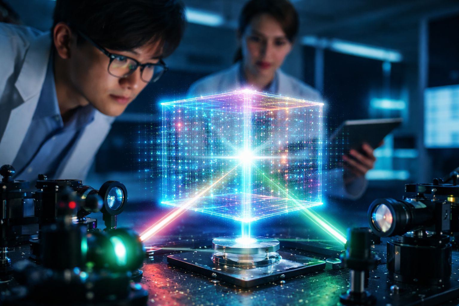 scoperto come memorizzare dati massicci usando la luce in 3d da Billipop.com scoperto come memorizzare dati massicci usando la luce in 3d